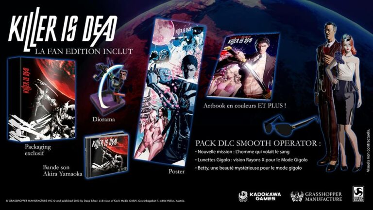 Lire la suite à propos de l’article [ACTU] Killer is Dead dévoile sa Fan Edition