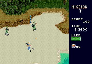 [RETRO TEST] Mercs / Senjo No Ookami 2