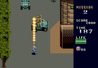 [RETRO TEST] Mercs / Senjo No Ookami 2