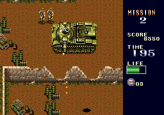 [RETRO TEST] Mercs / Senjo No Ookami 2