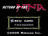 [RETRO TEST] Return of the Ninja